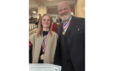 Remise des médailles au concours « un des meilleurs apprentis de France »